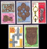 Cehoslovacia 1969 - Arheologie, serie neuzata