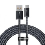 Cablu alimentare /date Baseus Dynamic CALD000716 Fast Charging Data USB - USB Type-C 100W 2m gri panzat