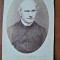 Fotografie tip CDV, portret barbat, inceput de secol XX