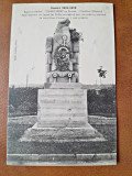 Carte postala, Guerre 1914-1918, Thiacourt en Ruines, Cimetiere Allemang, 1921
