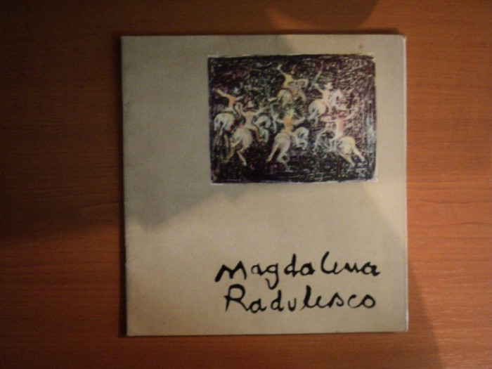 MAGDALENA RADULESCU , ALBUM , IUNIE 1970, BUCURESTI , ATENEUL ROMAN