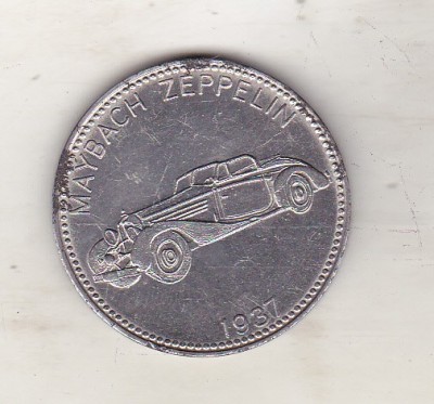 bnk jt Automobile - Maybach Zeppelin 1937 - jeton Shell foto