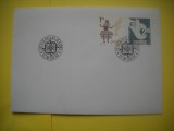 HOPCT PLIC FDC S NR 125 SUEDIA -EUROPA CEPT 1983