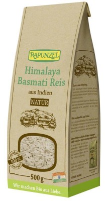 Orez Bio Basmati Natur Original Rapunzel 500gr foto
