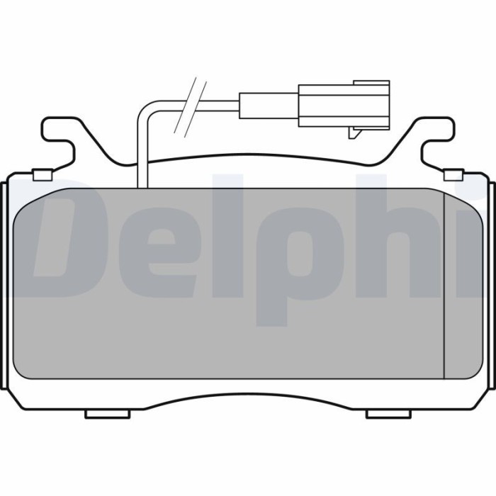 DELPHI LP3310 set placute frana,frana disc