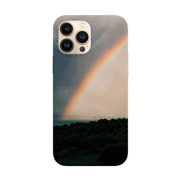 Husa compatibila cu Apple iPhone 14 model Over the rainbow, Silicon, TPU, Viceversa