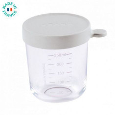 Recipient ermetic sticla 250ml - Gri