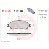 Placute frana Suzuki S-Cross 01.22-, Sx4 S-Cross (Jy) 08.13-, Vitara (Ly) 02.15-, Fata, BREMBO