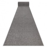 Traversa KARMEL simplu, o singură culoare gri, 100 cm, Dreptunghi, Polipropilena