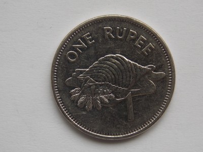 ONE RUPEE 2010 SEYCHELLES foto