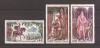 Franta 1966 - Istoria Frantei, 2 serii, 4 poze, MNH, Nestampilat