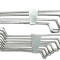 Set 12 chei inelare cu cot 6-32 mm VOREL