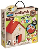 Joc Montessori din lemn - La ferma PlayLearn Toys, LISCIANI