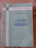 Calcule numerice Haralambie Ionescu