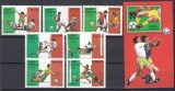 DB1 Guineea Bissau CM Fotbal Italia 1990 7 v. + SS MNH