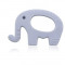 Jucarie dentitie bebe, Cute4Babies , Elefant silicon Gri, inel gingival