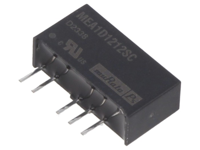 Convertor DC/DC 1W 12V/-12V