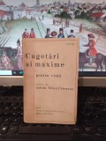 Cugetări și maxime pentru viață, arhim. Nifon Criveanu, Rțmnicu V&acirc;lcea 1929, 142