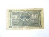 Finlanda 20 Markkaa 1945 Litt.A la cel mai mic pret,bancnota din imagini