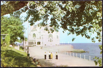 AMS - ILUSTRATA 657 CONSTANTA - PE FALEZA 1965, CIRCULATA foto
