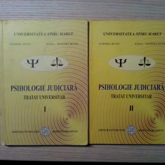 PSIHOLOGIE JUDICIARA TRATAT UNIVERSITAR 2 Vol. - Tudorel Butoi - 2001, 315+208p.