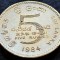 Moneda exotica 5 RUPII - SRI LANKA, anul 1984 * cod 2134 = A.UNC
