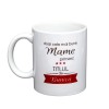 Cana alba personalizata &bdquo;Doar cele mai bune mame primesc titlul de bunica&rdquo;, INOVATIX&reg;. 330ml, Oem