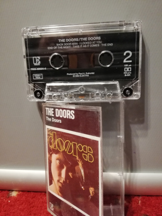 caseta audio originala THE DOORS - DOORS (1968/ELEKTRA/RFG) - stare: NM