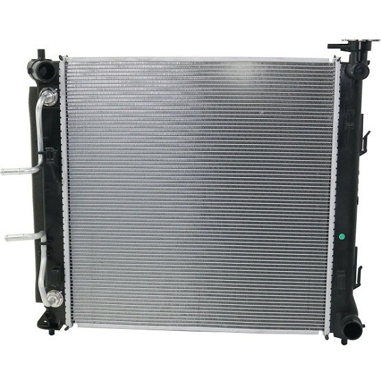 Radiator apa racire motor SRL, KIA OPTIMA, 01.2016- motor 2.0 T-GDI; cv automata, aluminiu/ plastic brazat, 465x465x22 mm,