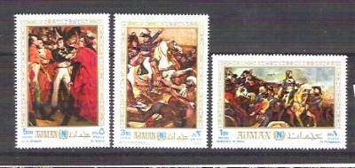 Ajman 1970 Paintings, MNH E.028 foto