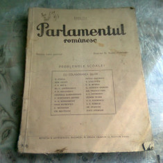 REVISTA PARLAMENTUL ROMANESC NR.124-128/1933