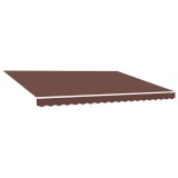 Cumpara ieftin Panza de rezerva copertina, maro, 450x300 cm, poliester