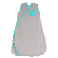Sac de dormit multifunctional Grey Turquoise Elephant Travel 18-36 luni 2.5 Tog