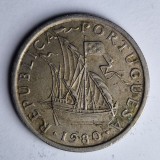 Monedă 5 Escudo 1980 - Portugalia