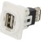 Conector adaptor USB A dublu soclu USB 2.0