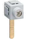 Borna racord 1P pentru barete KBN663x Hager KF83D