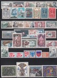 Franta 1966 - AN COMPLET, 28 Serii, 4 Poze, MNH, Nestampilat