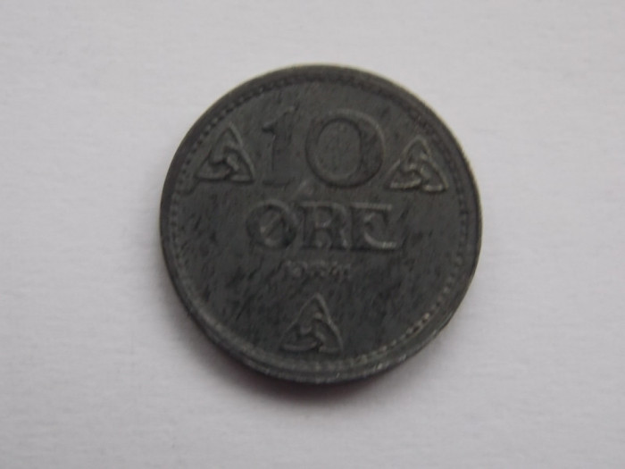 10 ORE 1941 NORVEGIA-zinc