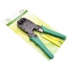 Cleste de sertizare pentru cablu Ethernet RJ45, Otel, Verde, Oem