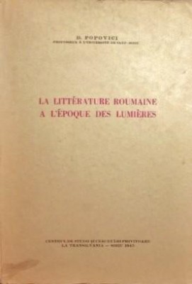 LA LITTERATURE ROUMAINE A L \\\&amp;#039; EPOQUE DES LUMIERES foto