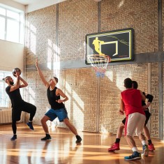 SPORTNOW Cos de bascket pentru copii si adulti, in aer liber si in interior foto
