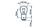 Bec Stop Frana 24V P21/5W Set 10 Buc Narva 45127 17925