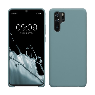 Husa kwmobile pentru Huawei P30 Pro, Silicon, Verde, 47423.206 foto