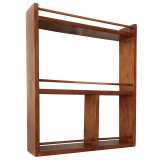 Cumpara ieftin Raft handmade din lemn de brad &ndash; rustic, bucatarie &amp; baie