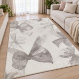 Cumpara ieftin Covor Aria 02-110, Marime 80 x 150 cm, Bej, Crem, Inaltime Fir 17 mm, Antialergic, Polipropilena, Living, Dormitor, Sufragerie