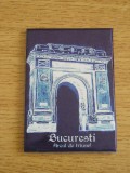 D1 - Magnet frigider - tematica turism - Bucuresti - Romania 10