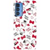 Husa compatibila cu Motorola Moto G22 model Hello Kitty, Silicon, TPU, Viceversa, Transparent, Carcasa