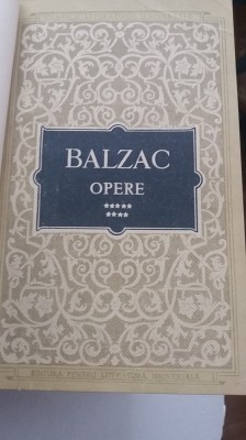 myh 722 - OPERE - VOL IX - HONORE DE BALZAC - ED 1962 foto