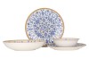 Rinart Set de vesela (Large) - Tiara - 24 bucăți - 6 persoane - Porţelan