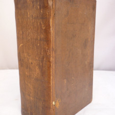 Biblia / biblie veche , 1839 , limba germana , 1200 pagini , coperta piele